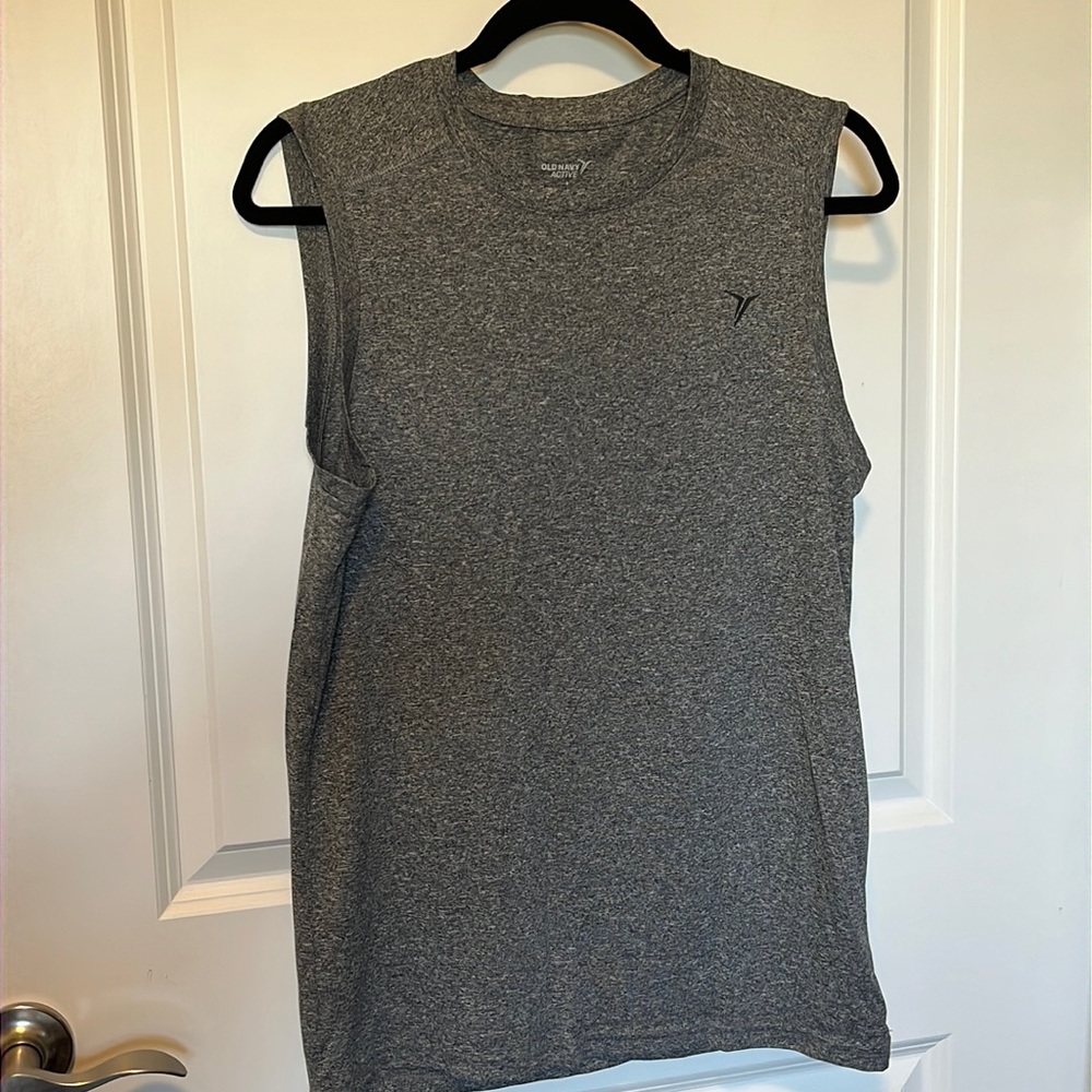Old Navy Active - Mens S, Gray, Dri Fit Tank